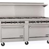 Gas Range with Oven - 12 burners