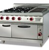 Freestanding gas range With Cabinet
