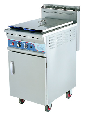 Single Stand Style Gas Fryer
