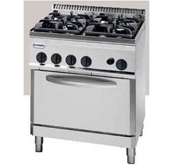 Gas Range With Oven - 04 Burner