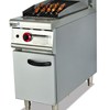 Gas Lava Rock Broiler With Cabinet