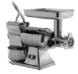 Meat mincer and grater, mouth ø 70 mm, 200 kg/h | 50 kg/h