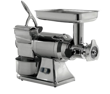 Meat mincer and grater, mouth ø 82 mm, 300 kg/h | 70 kg/h